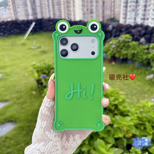 可爱卡通青蛙小荷iPhone手机壳