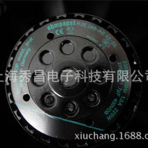 德国ebmpapst R2E280-AE52-05 /R2E280-AE52-17 AB专用冷却风机