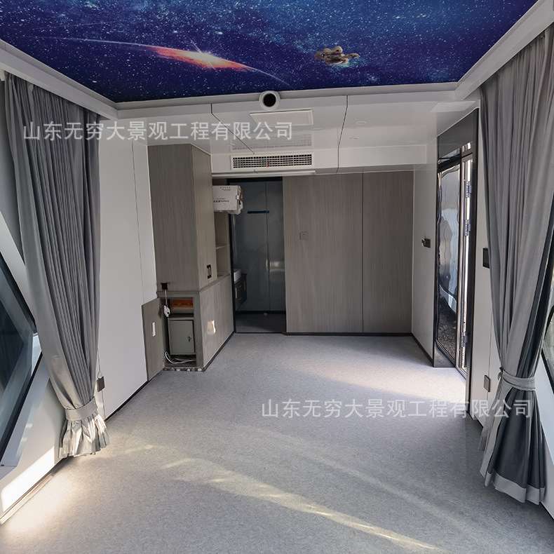 民宿房子设计/创意太空舱/旅游太空屋/移动阳光房/装配式住宅厂家