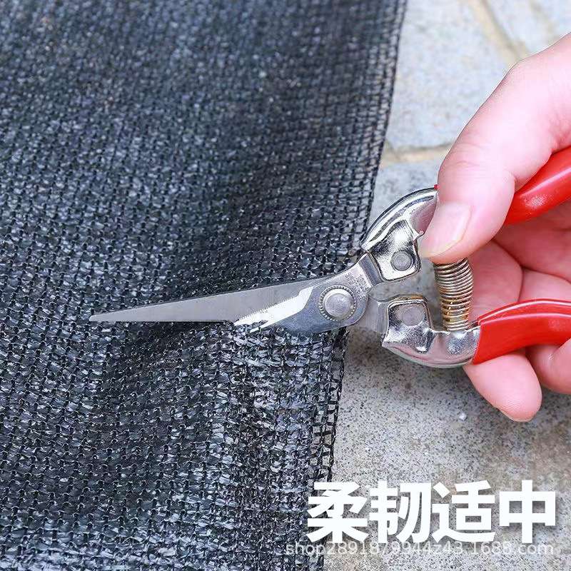厂家直销黑色遮阳网加密加厚防晒农用养殖蔬菜大棚遮阳网防霜防冻