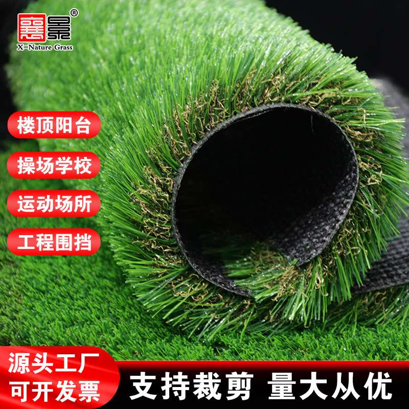 屋顶遮阳阳台隔热仿真草坪假草皮幼儿园铺垫玩耍垫人造草装饰造景