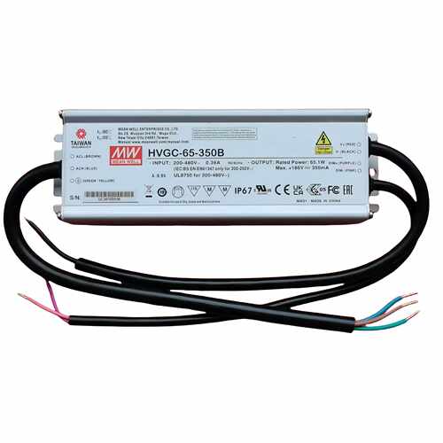 明纬电源 HVGC-65-700AB 380V输入MEANWELL开关电源防水