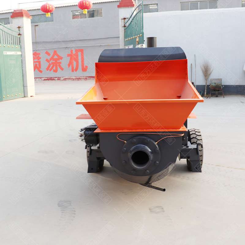 50型细石输送泵建筑工地液压二次构造柱泵细石混凝土砂浆浇筑地泵
