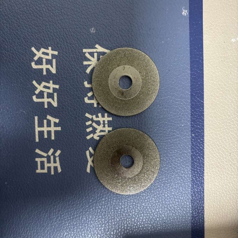金刚石打磨片 双面打磨ST-40钨极磨尖机砂轮片 钨针研磨片