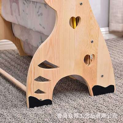儿童书架子绘本架宝宝落地实木收纳架婴儿家用简易经济型阅读再名