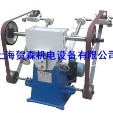 现货供应三轮砂带抛光机SD18,双头砂带机全铜线4KW电机