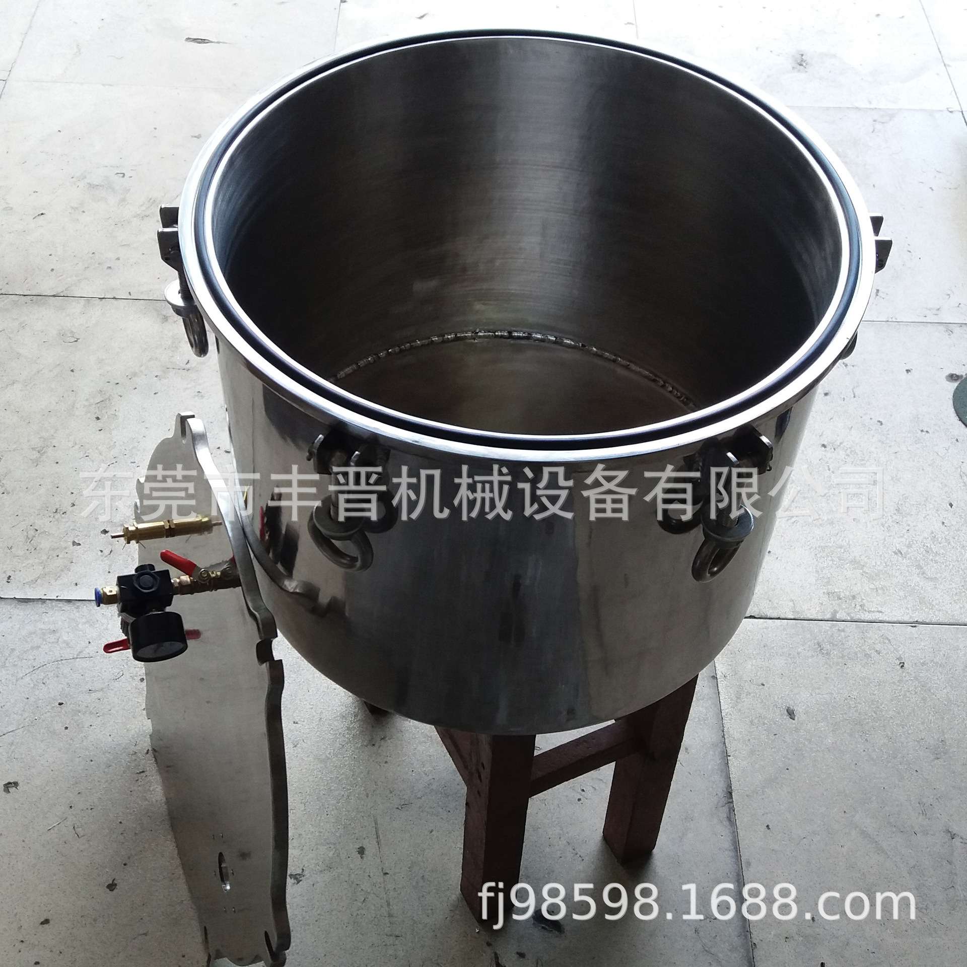 直销120升304不锈钢深水测试压力桶产品深水压力检测试验压力缸