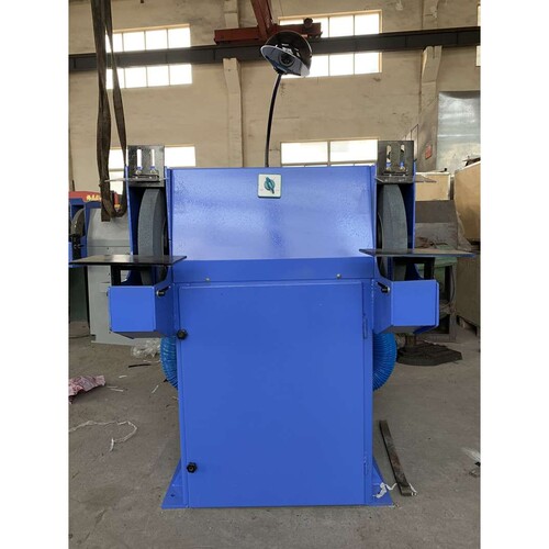 M3040A它驱式双工位砂轮机400型4kw工件打磨连续作业铸铁件吸尘