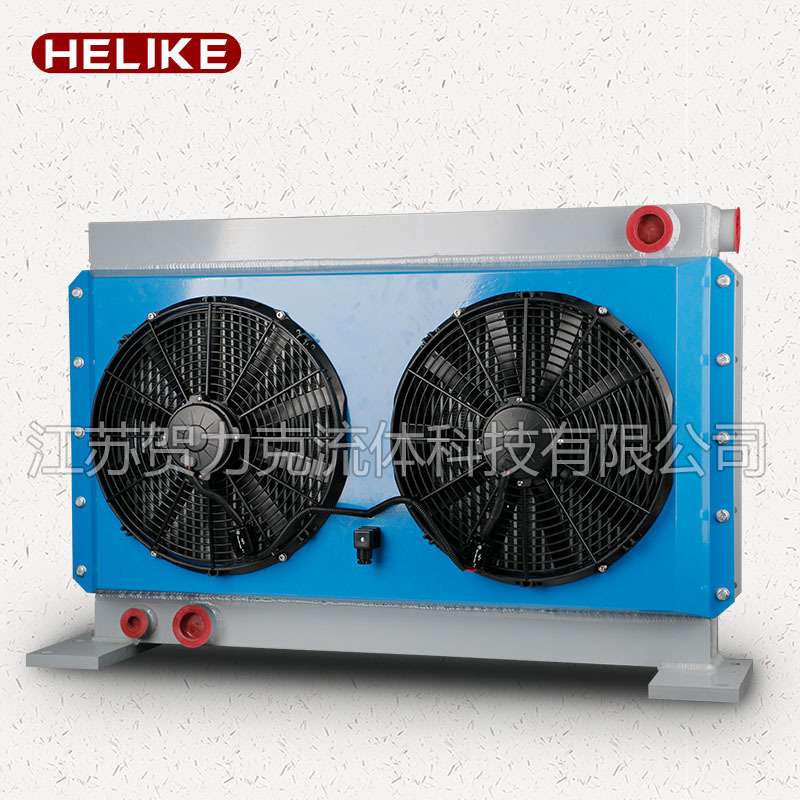 贺力克吊车混泥土泵车随车吊机械液压油风冷却器24V/12V