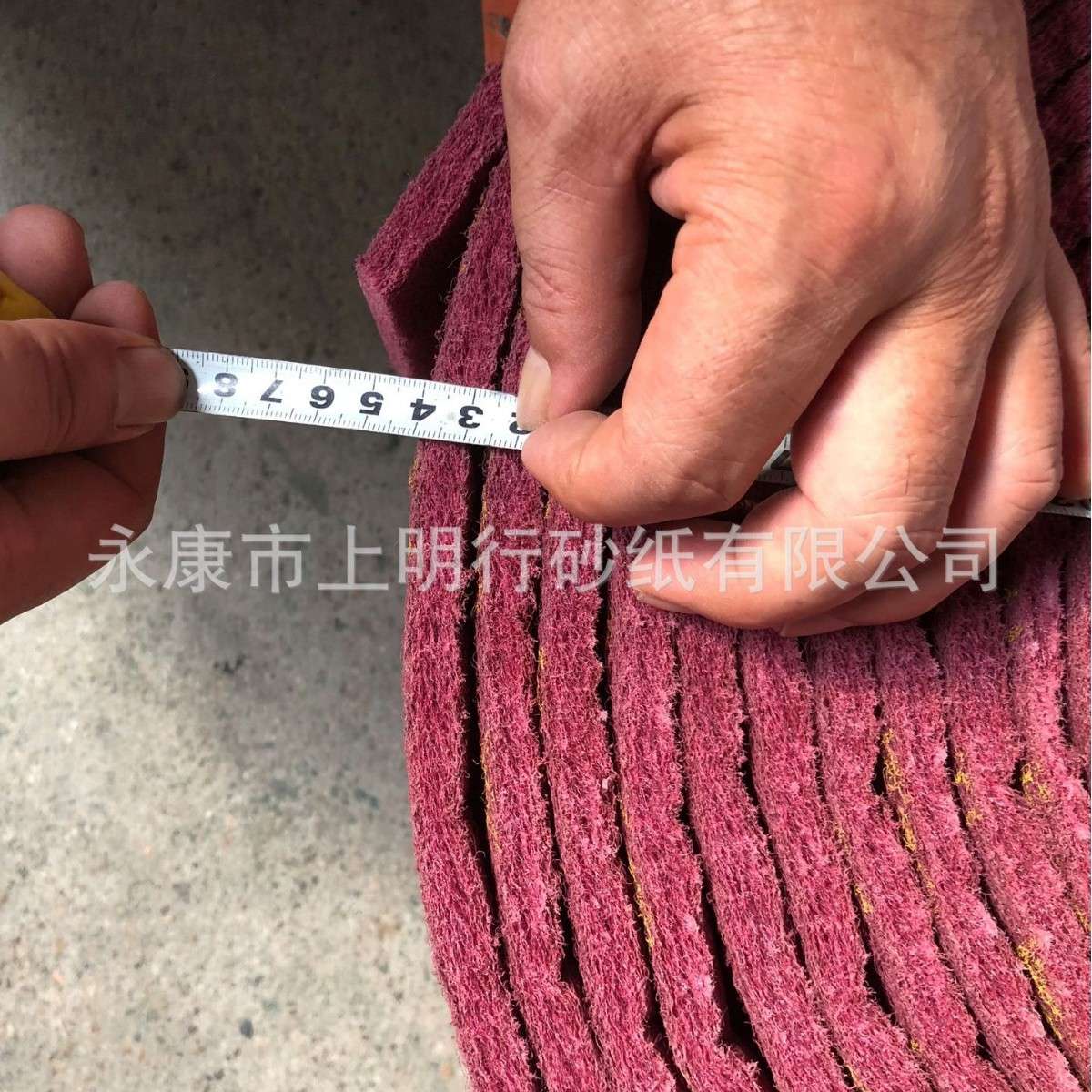 地摊跑江湖红绿色金刚砂百洁布 纤维厂家货源新产清洁品