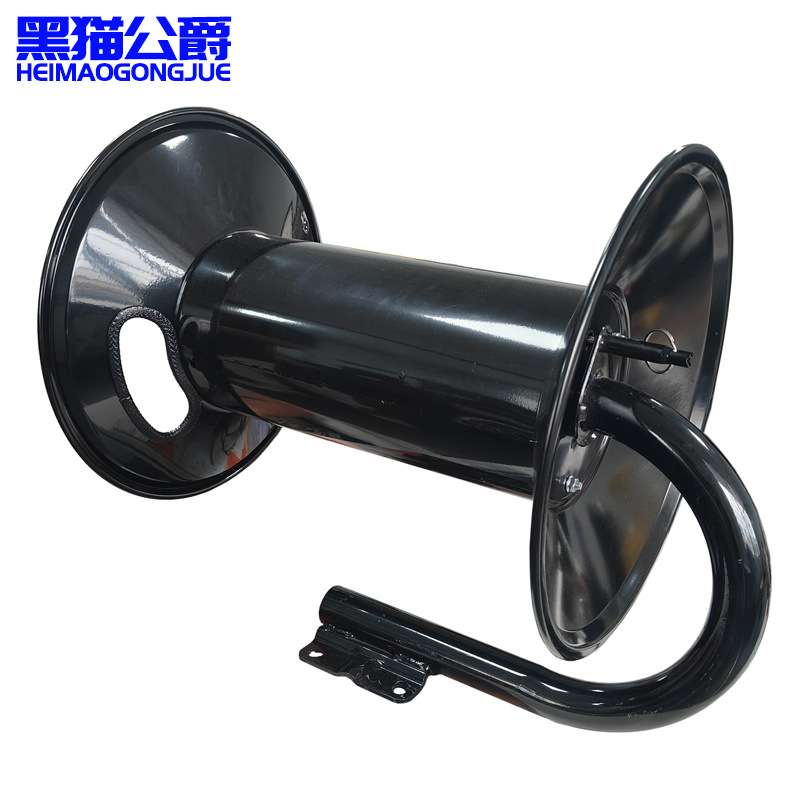 洗车机手摇收管器全金属一体弹簧自动卷管器清洗机配件伸缩水鼓