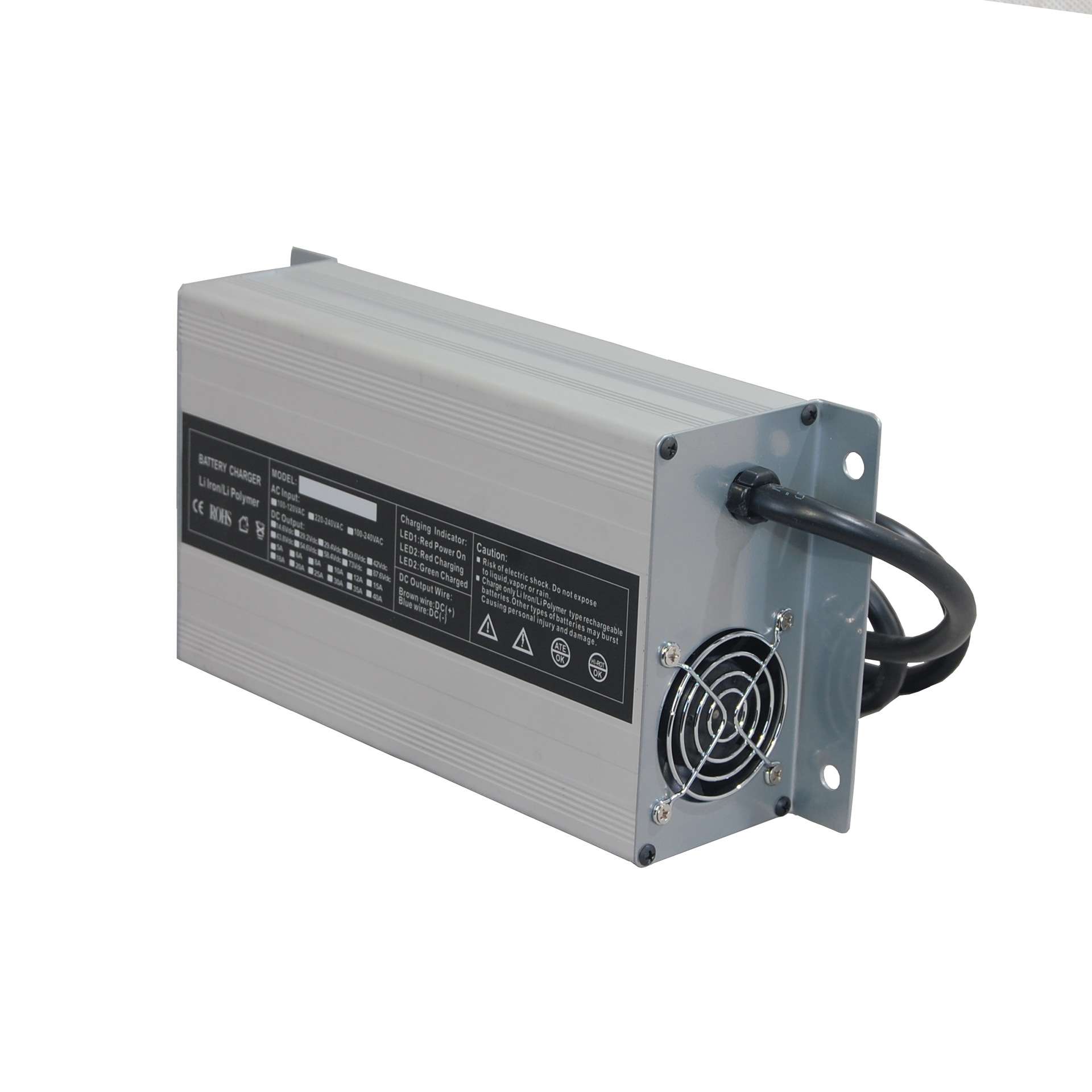 多用途锂电铅酸48V15A 24V20A电池充电器 电动清洁设备充电器