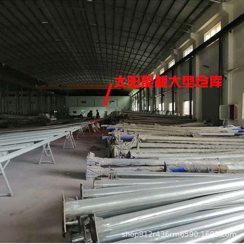 庭院灯户外防水太阳能景观灯3米4米双头led小区花园别墅仿古路灯