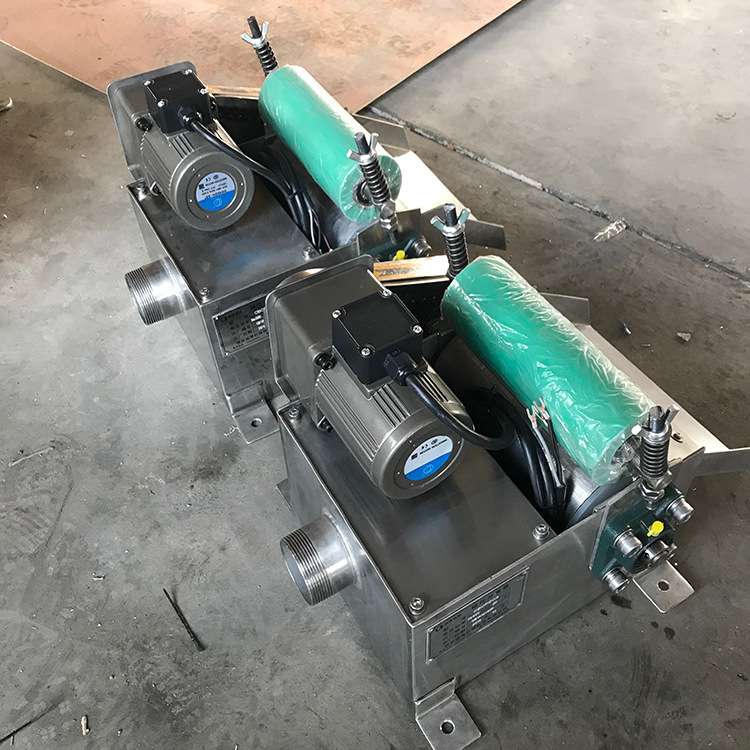 50型胶辊型磁性分离器强磁铁泥分离机外圆磨床磁性分离器不锈钢
