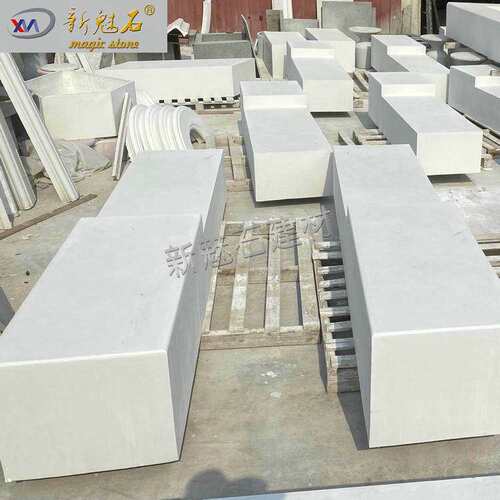 户外景观设计创意水泥坐凳城市广场GRC异形座椅 机器人摆件可坐人