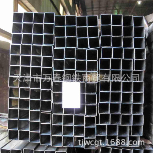 6x6*0.8mm黑铁小口径方管无缝薄壁方管镀锌小方管