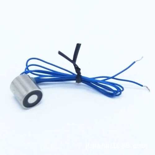 微型直流吸盘式电磁铁P12/12 直径12mm高度12mm 12V24V吸力1000克