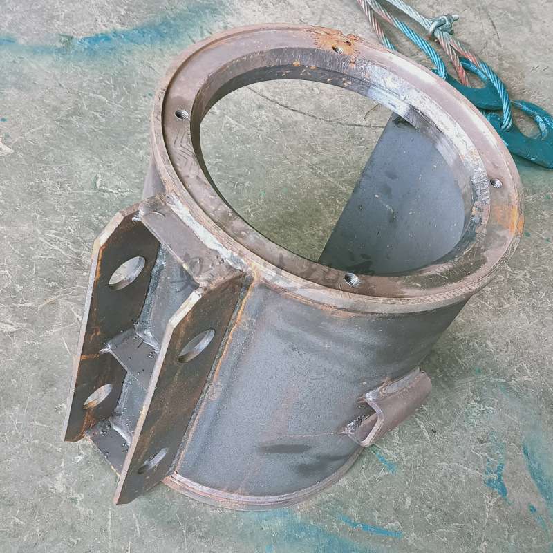 现货供应钢丝绳葫芦卷筒外罩钢筒生铁筒CD1 2T12M电动葫芦卷筒