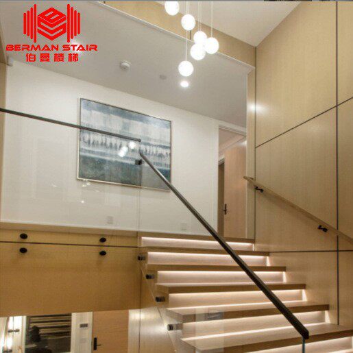 厂家广告钉玻璃护栏木固定玻璃楼梯商场阳台楼梯广告钉玻璃护栏
