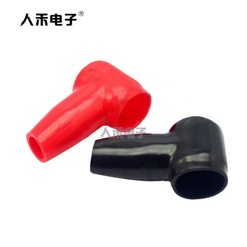 电机正负极接线端子绝缘保护套线缆极柱套管端子阻燃PVC护套