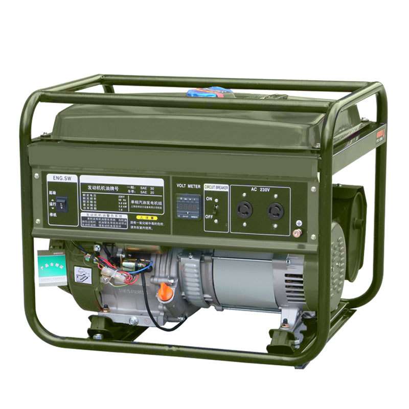 东明 DONMIN 单相5kw 小型便携式电启动汽油发电机DM6500CXD-BD