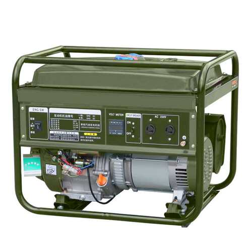 东明 DONMIN 单相5kw 小型便携式电启动汽油发电机DM6500CXD-BD