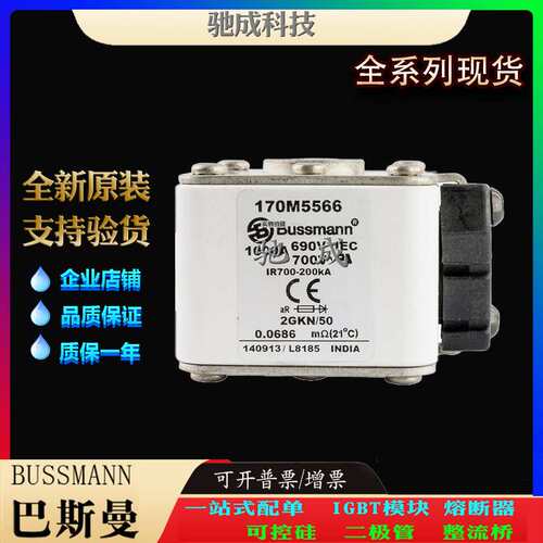 巴斯曼170M5564 170M5565 170M5566 厂家原装优价供应 低压保险丝