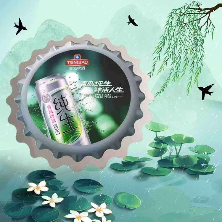 任意形状透明亚克力LED水晶灯箱商场酒吧餐饮店铺挂墙式超薄灯箱