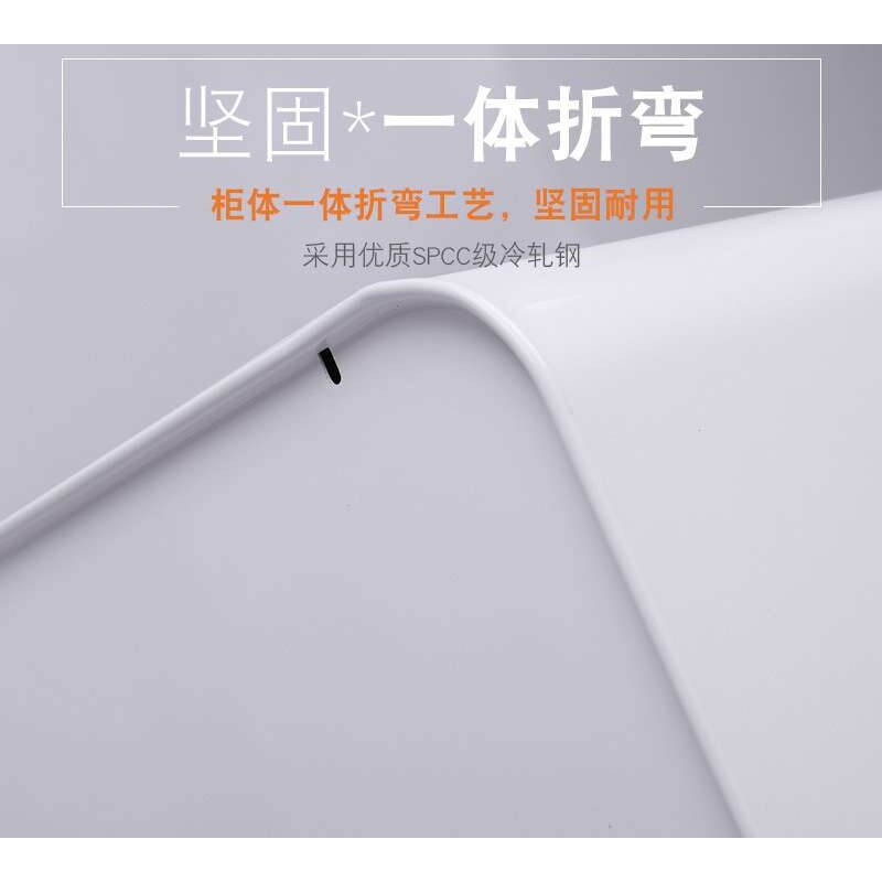 办公室双层抽屉移动钢制推柜文件柜 移动柜子办公活动柜 厂家现货