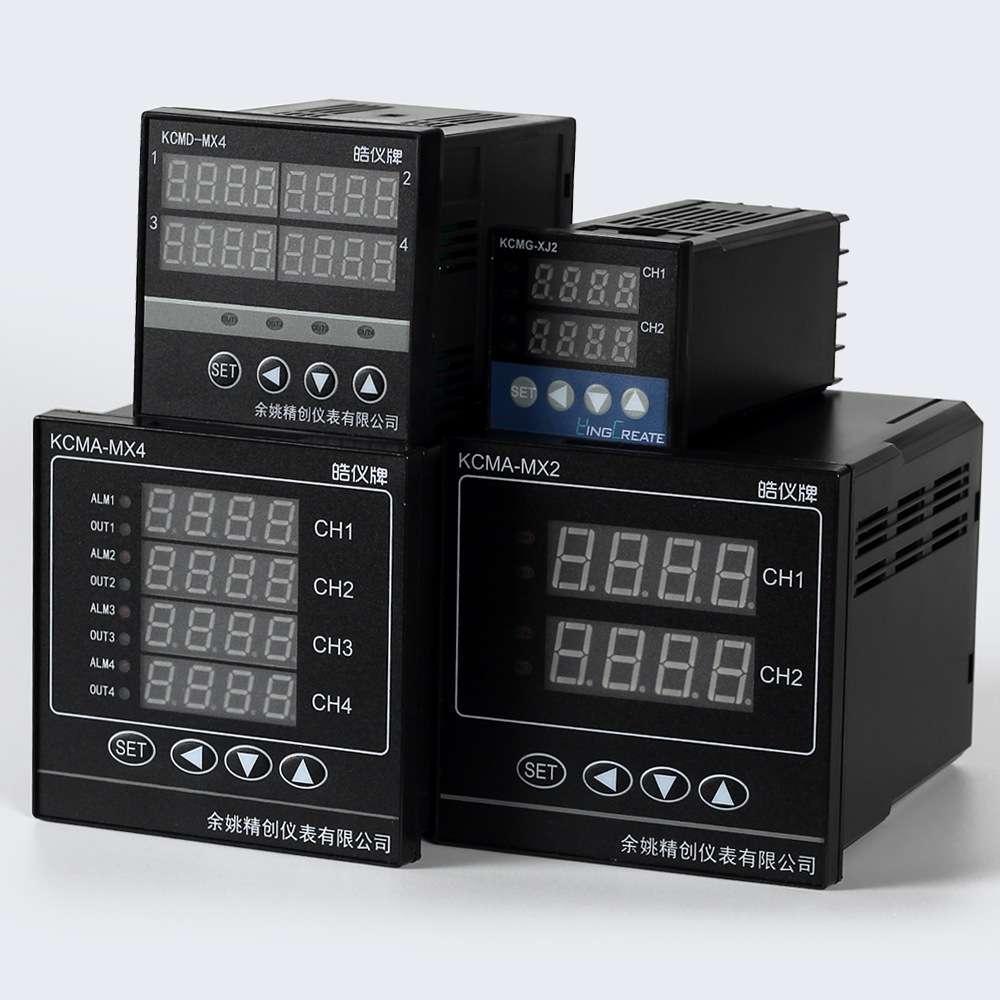 皓仪牌温差控制器KCMD-MX21AARS两路输入输出均为4-20mA带通讯