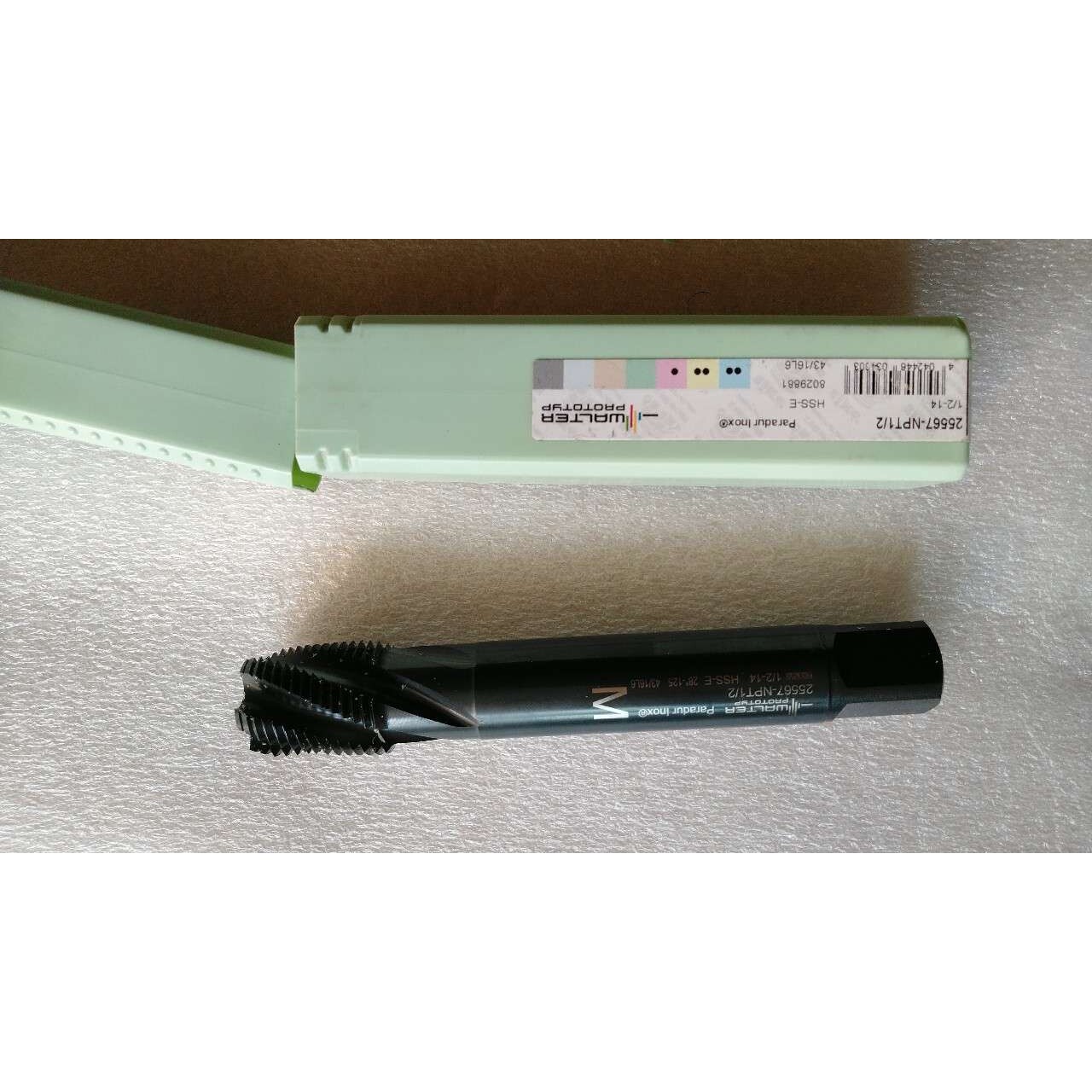 德国瓦尔特螺旋管螺纹丝锥25567NPT1/2