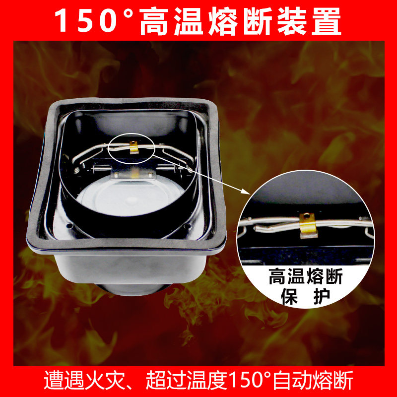 卫生间防火防串味止回阀换气扇排气扇10cm单向阀防味器烟道止逆阀