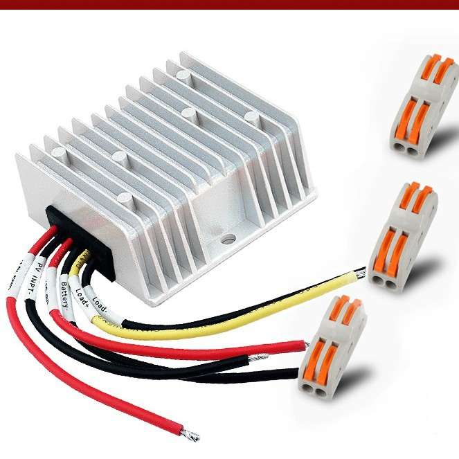 MPPT太阳能充电控制器300W20A12V24V降压同步整流光伏电池充电器