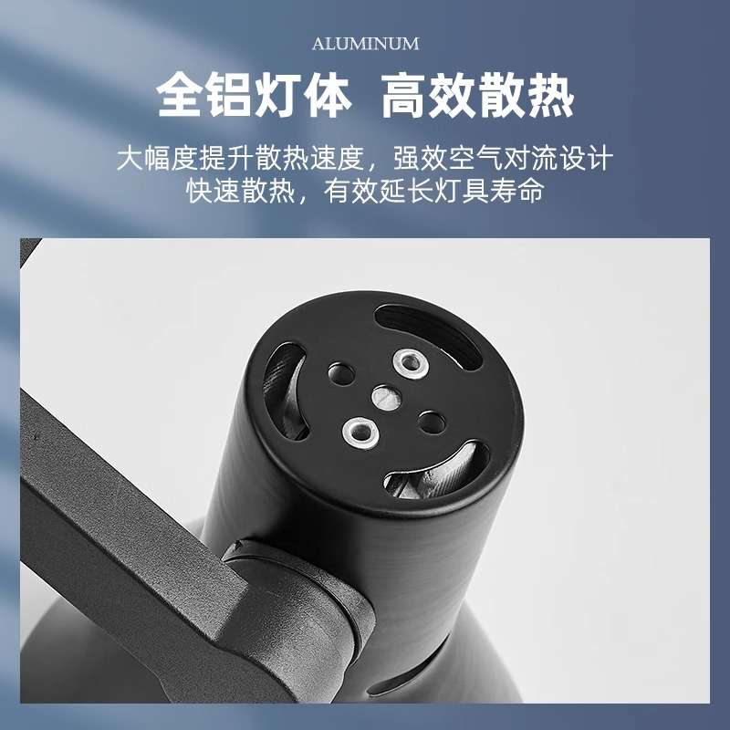 射灯led轨道灯par商用50w超亮明装射灯cob导轨灯中山灯具厂直销