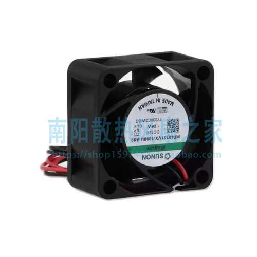 Sunon Fans MF40201VX-1000U-A99 FAN AXIAL 40X20MM 12VDC WIRE