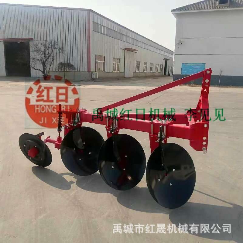 耕整机械单向圆盘犁 双斜拉杆重型圆盘犁 非洲3片焊接圆盘犁