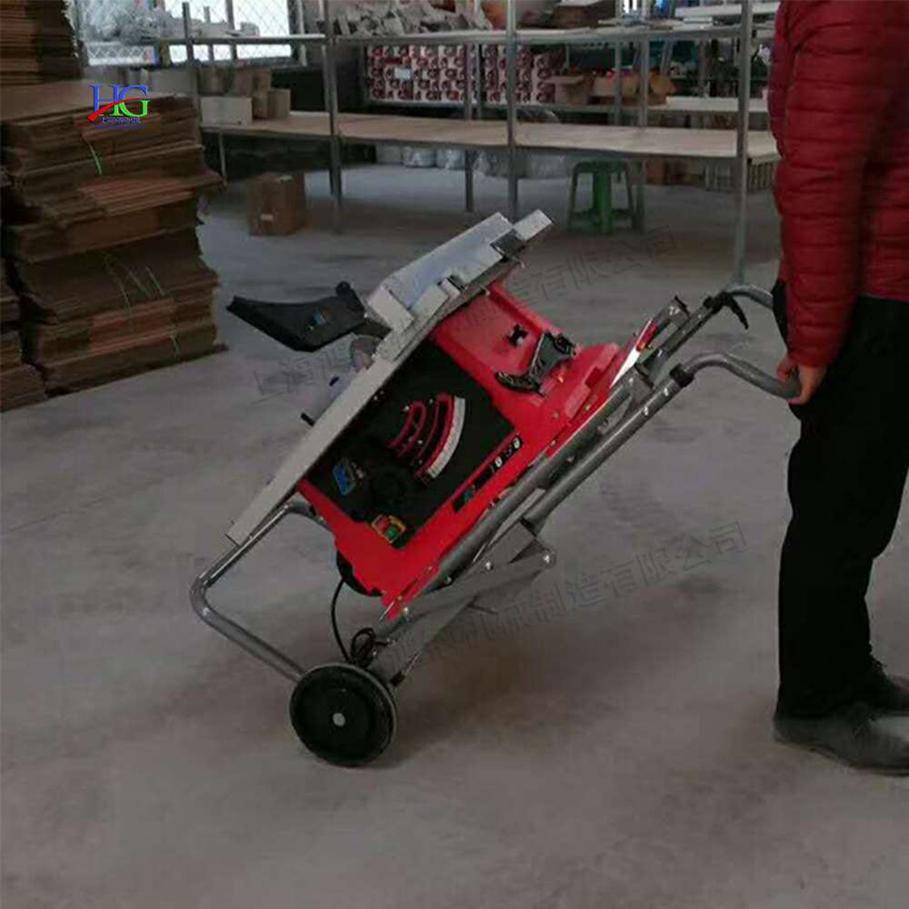 便携式全铜电机推台锯 铝材木材型材切割机 可移动型铝合金木工锯
