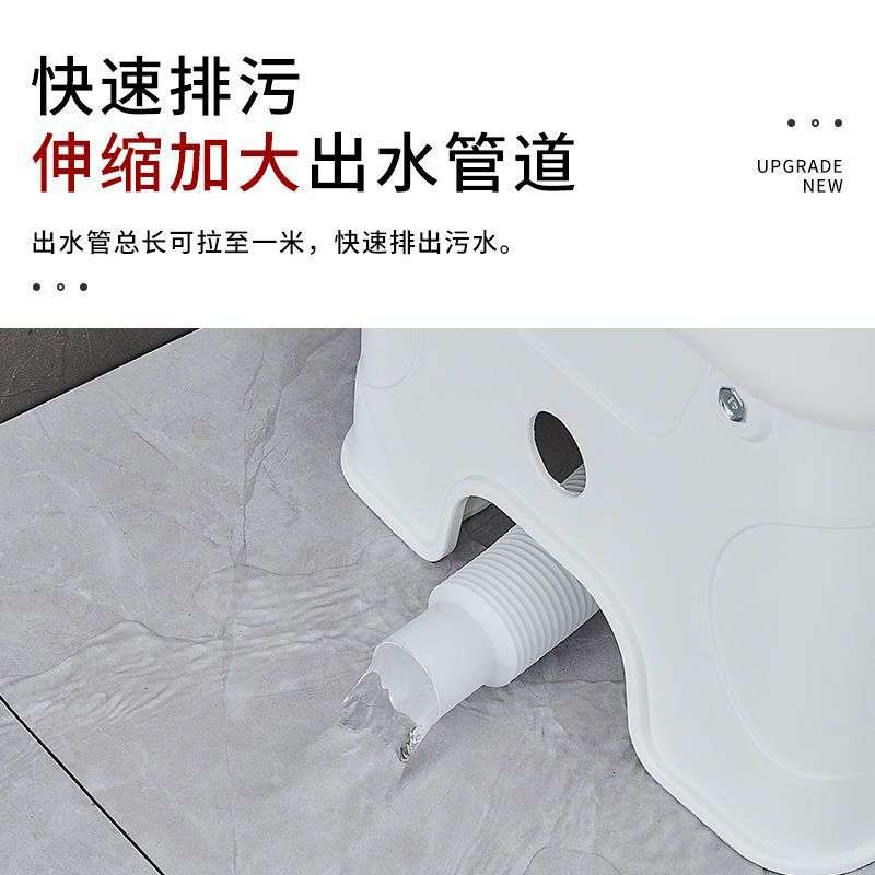 拖把池家用阳台高脚地盆卫生间洗墩布池移动拖布池塑料下水池水槽