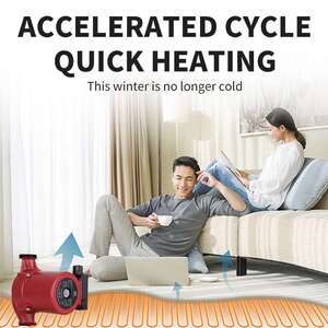 Stainless steel circulating pump, household silent floor hea