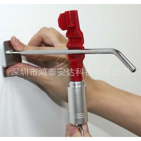 手持开锁器 小红锁开锁器解锁器挂钩锁扣开锁器 钥匙锁止退器