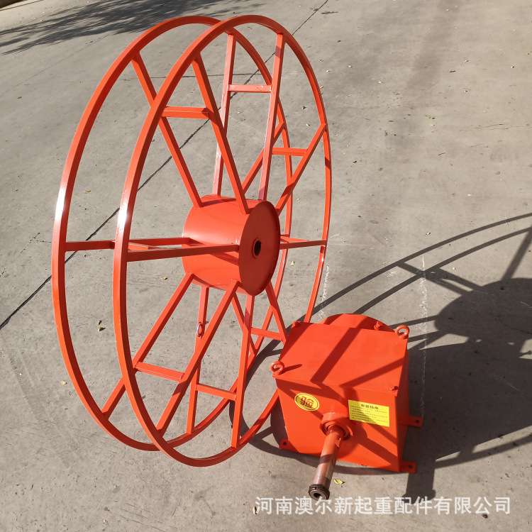行车卷线装置电缆卷筒 弹簧式电动式电缆卷筒 行车电缆卷线盘