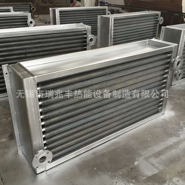厂家供应翅片管式导热油散热器 工业蒸汽换热器钢铝复合散热器