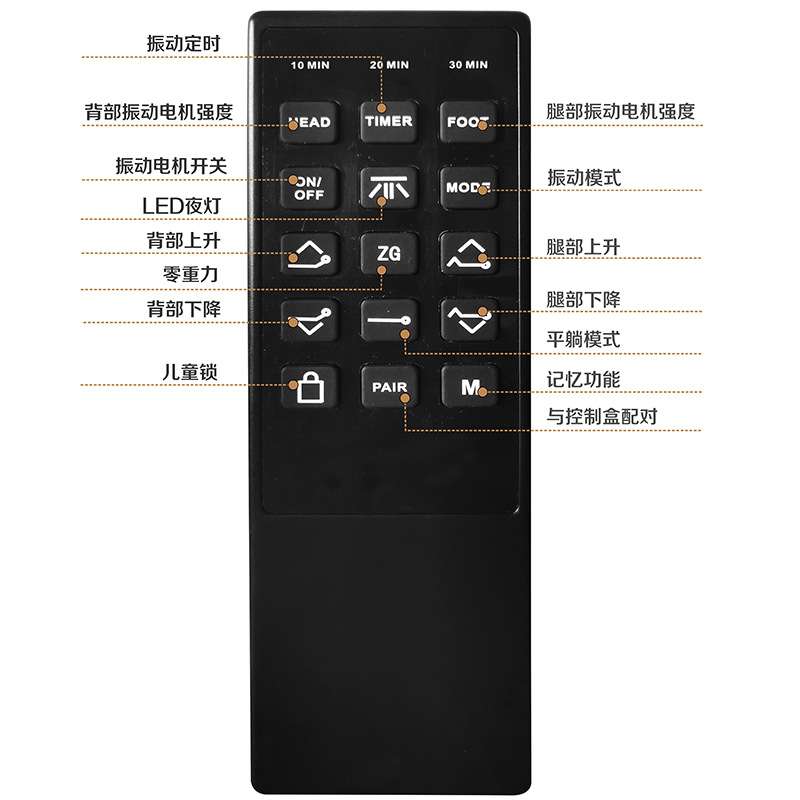 美式电动排骨架自动升降单双人床家用酒店智能床架折叠床OKIN直销