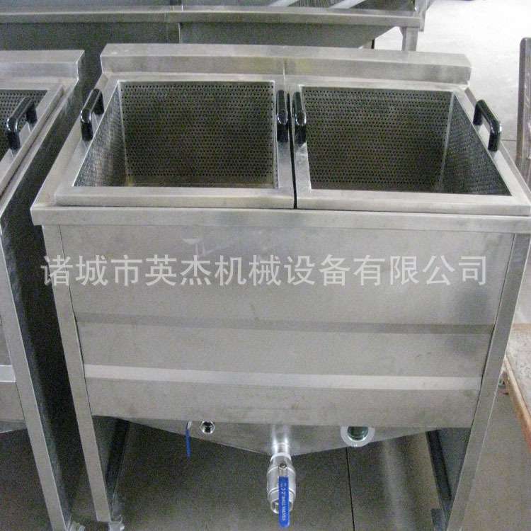 双筐油炸机方形油炸筐小型不绣钢洋芋红薯片摆摊油炸设备多功能