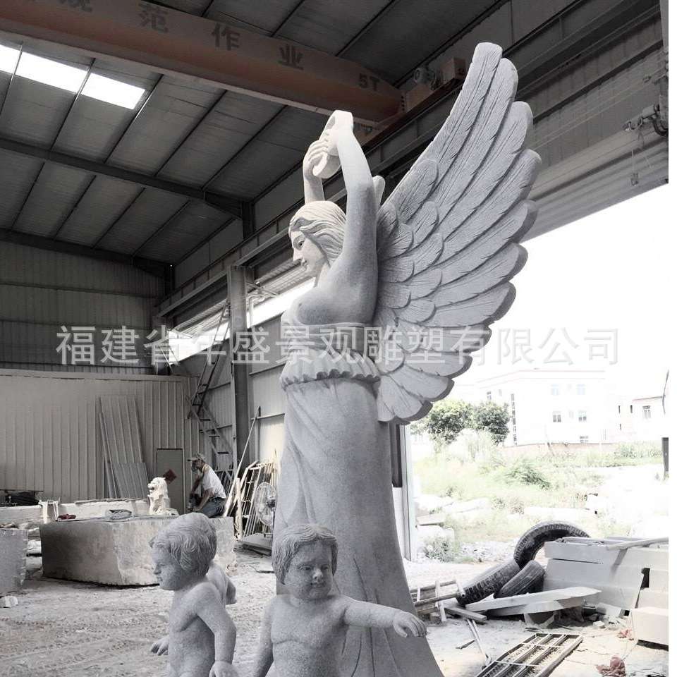 汉白玉人物欧式石雕厂家 别墅酒店摆件大理石美女雕塑