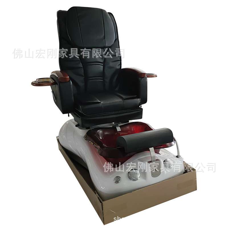 美甲沙发电动足浴按摩椅手足护理多功能洗脚椅专用美睫沙发美足椅