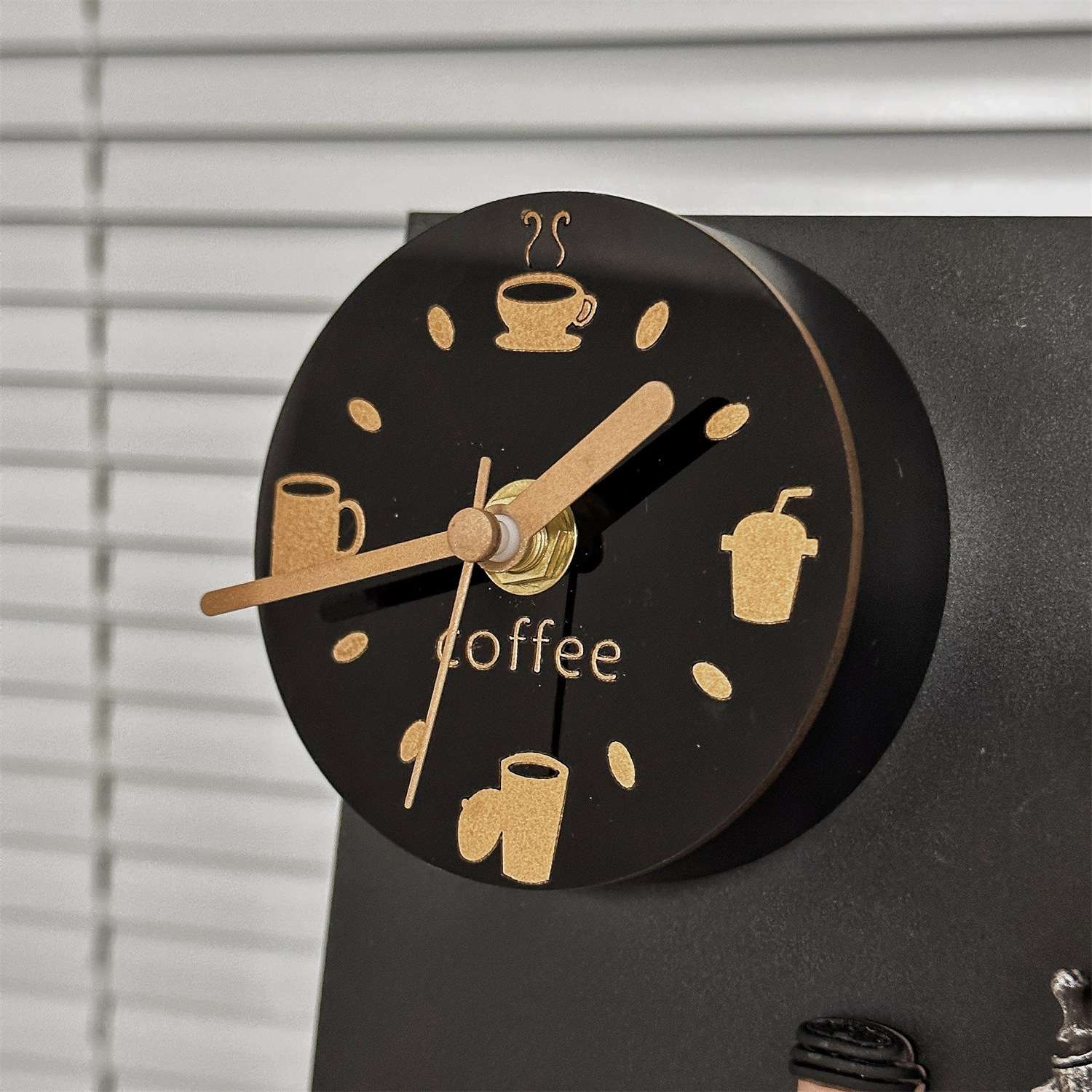 Coffee咖啡展示金属装饰板冰箱贴摆件咖啡馆烘焙磁吸铁板留言珏沁