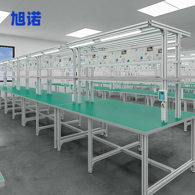 操作台铝材型材 工作台铝型材 异型材流水线工作台