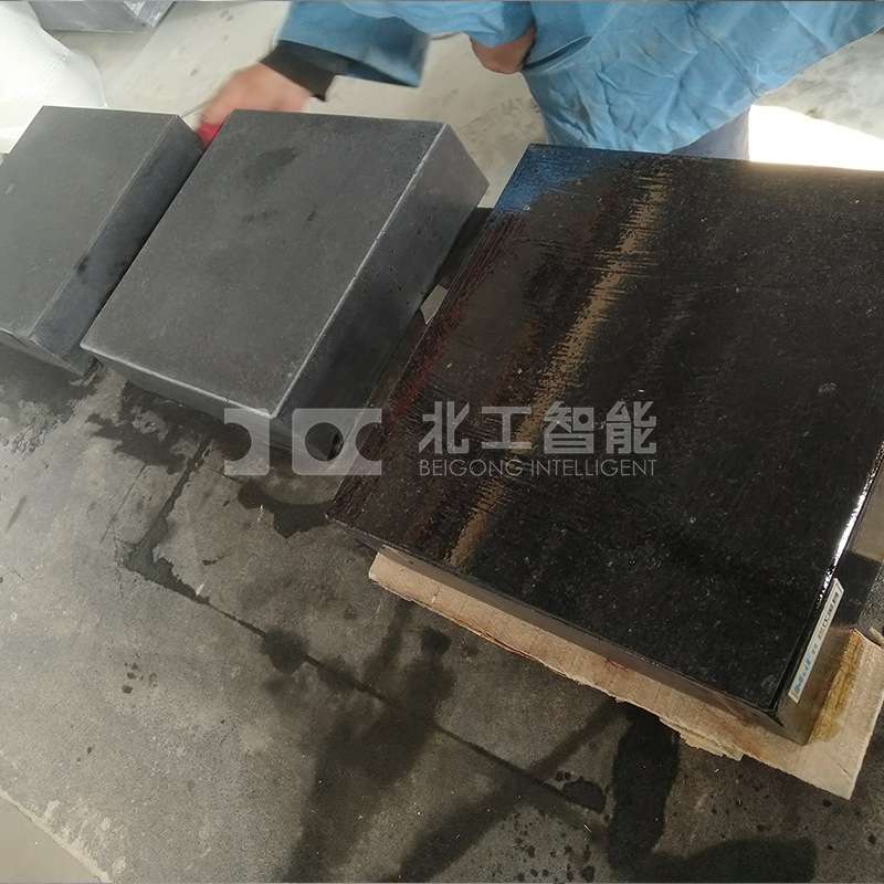高精度济南青花岗岩大理石石材00级平台平尺直尺2米3米测厚仪平台