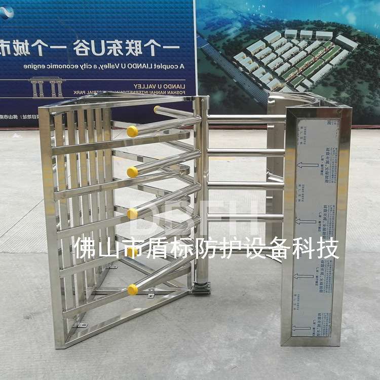 半高转闸单项门现货 北京上海深圳佛山不锈钢加厚单向门源头工厂